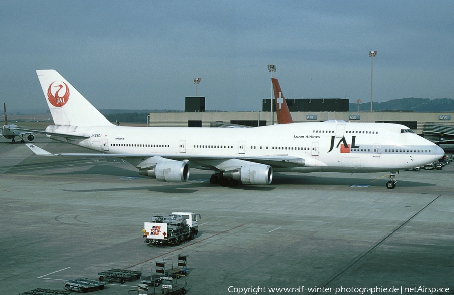 Japan Airlines - JAL Boeing 747-446 (JA8901) | Photo 406052