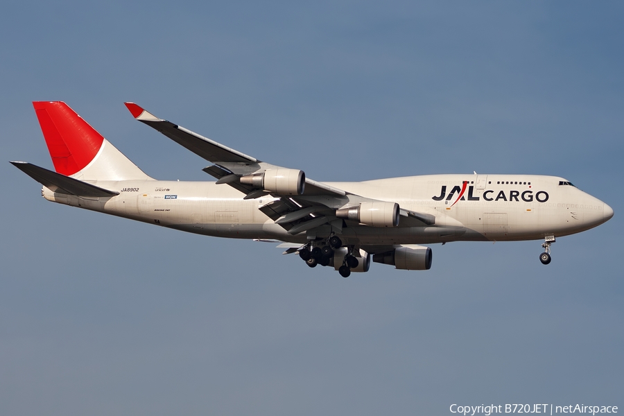 Japan Airlines Cargo Boeing 747-446(BCF) (JA8902) | Photo 671472