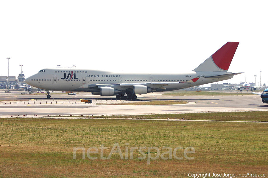 Japan Airlines - JAL Boeing 747-446 (JA8909) | Photo 396267