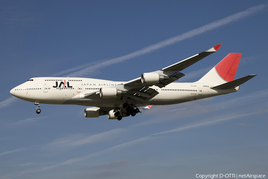 Japan Airlines - JAL Boeing 747-446 (JA8914) | Photo 278171