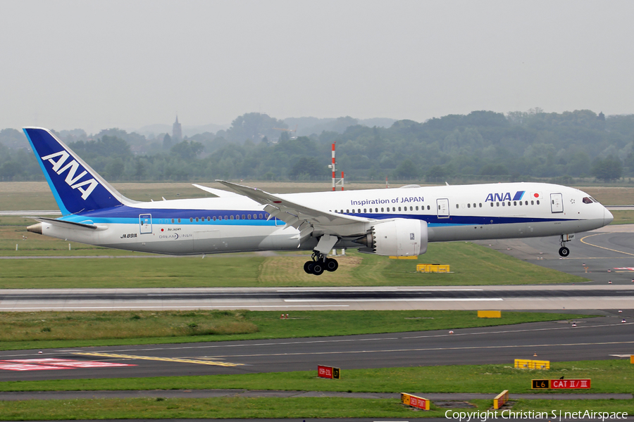 All Nippon Airways - ANA Boeing 787-9 Dreamliner (JA891A) | Photo 247430