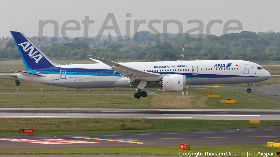 All Nippon Airways - ANA Boeing 787-9 Dreamliner (JA891A) | Photo 247924