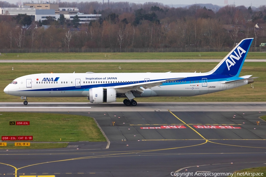 All Nippon Airways - ANA Boeing 787-9 Dreamliner (JA891A) | Photo 393885