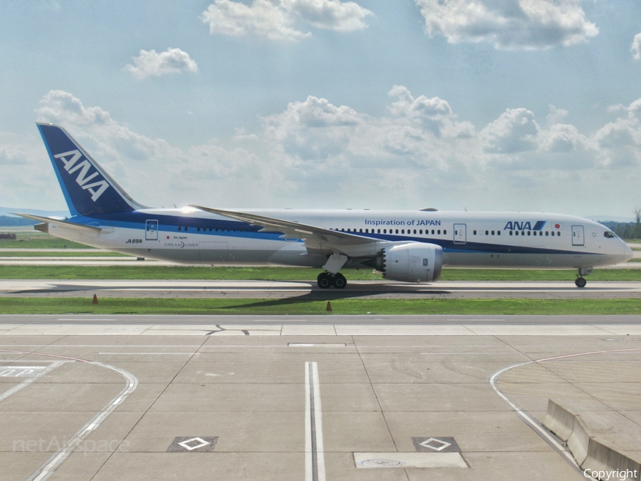 All Nippon Airways - ANA Boeing 787-9 Dreamliner (JA891A) | Photo 514592