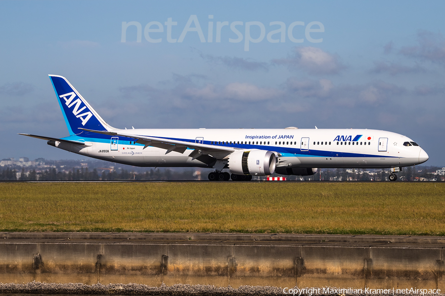 All Nippon Airways - ANA Boeing 787-9 Dreamliner (JA893A) | Photo 390677