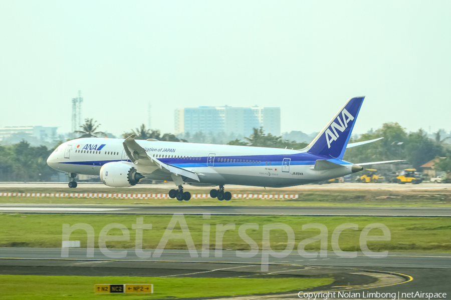 All Nippon Airways - ANA Boeing 787-9 Dreamliner (JA894A) | Photo 423789