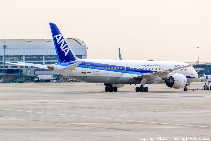All Nippon Airways - ANA Boeing 787-9 Dreamliner (JA895A) | Photo 461062