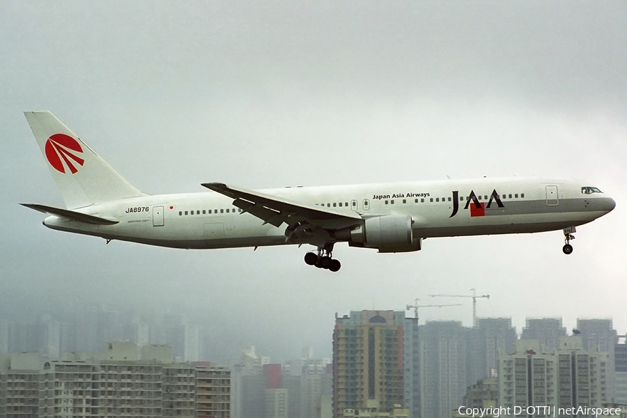Japan Asia Airways Boeing 767-346 (JA8976) | Photo 291342