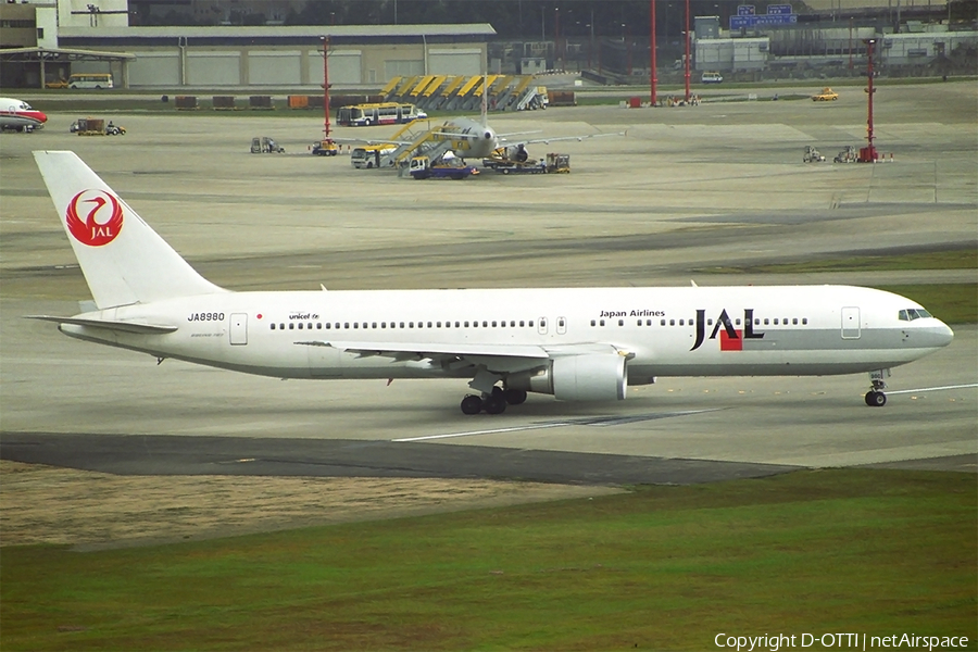 Japan Airlines - JAL Boeing 767-346 (JA8980) | Photo 292169