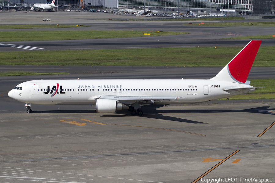 Japan Airlines - JAL Boeing 767-346 (JA8987) | Photo 418373