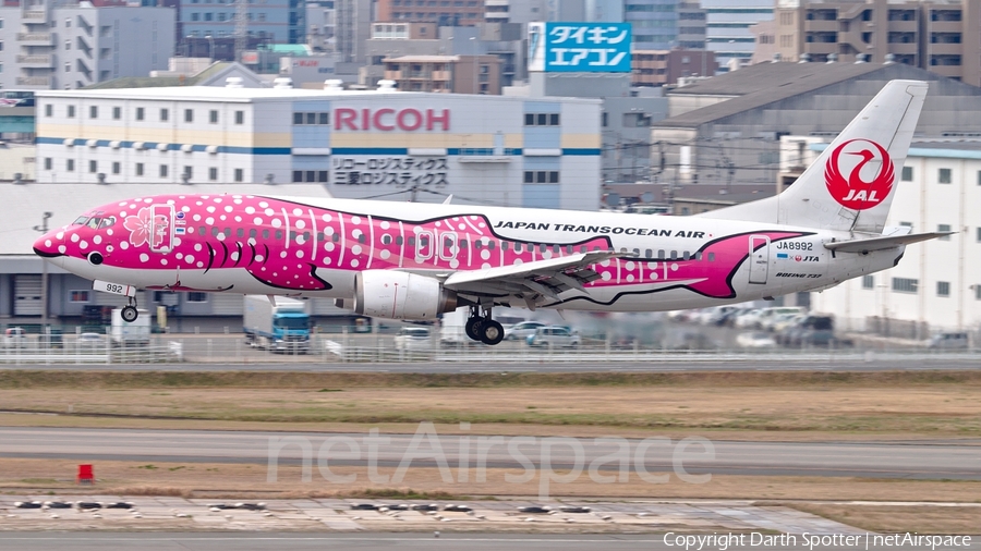 Japan Transocean Air - JTA Boeing 737-446 (JA8992) | Photo 203574