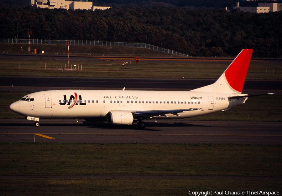 JAL Express Boeing 737-446 (JA8996) | Photo 72632