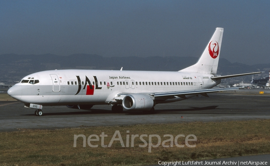 Japan Airlines - JAL Boeing 737-446 (JA8996) | Photo 408816