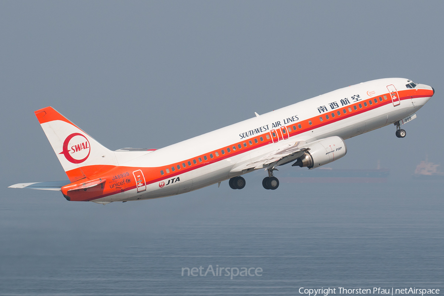 Japan Transocean Air - JTA Boeing 737-446 (JA8999) | Photo 78529