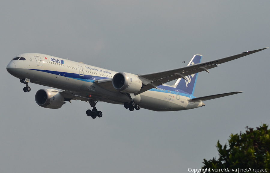 All Nippon Airways - ANA Boeing 787-9 Dreamliner (JA921A) | Photo 459718