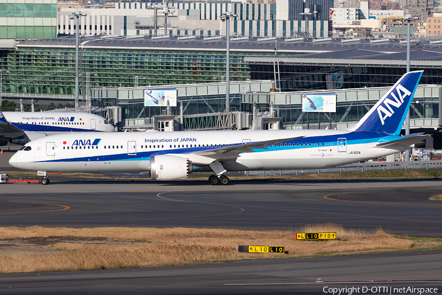 All Nippon Airways - ANA Boeing 787-9 Dreamliner (JA921A) | Photo 382014
