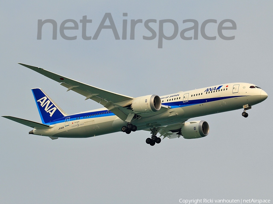 All Nippon Airways - ANA Boeing 787-9 Dreamliner (JA921A) | Photo 359593