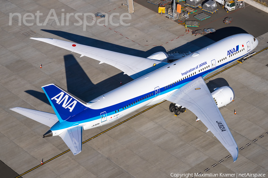All Nippon Airways - ANA Boeing 787-9 Dreamliner (JA921A) | Photo 390234
