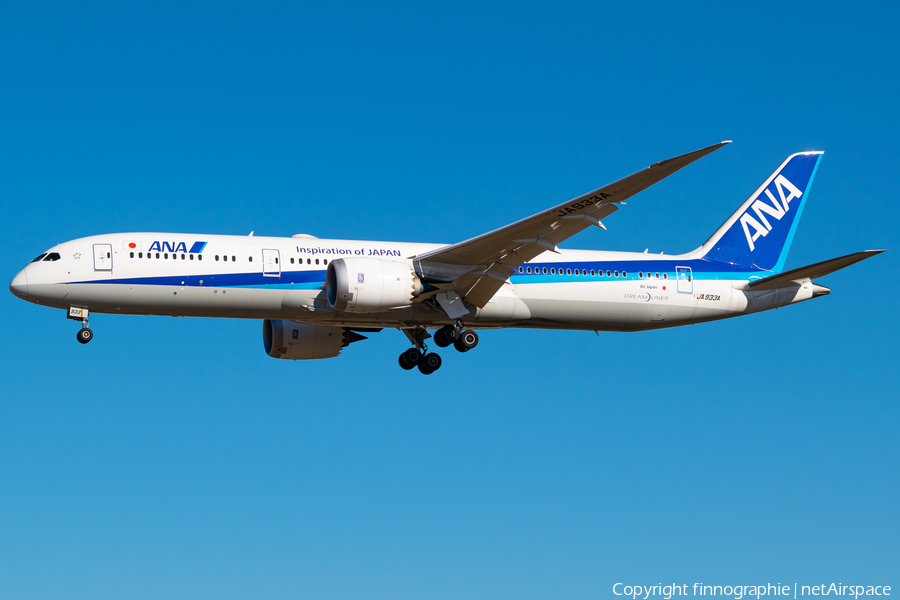 All Nippon Airways - ANA Boeing 787-9 Dreamliner (JA933A) | Photo 543756