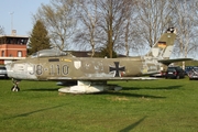 German Air Force Canadair CL-13B Sabre Mk.6 (JB110) at  Uetersen - Heist, Germany