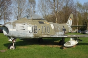 German Air Force Canadair CL-13B Sabre Mk.6 (JB110) at  Uetersen - Heist, Germany