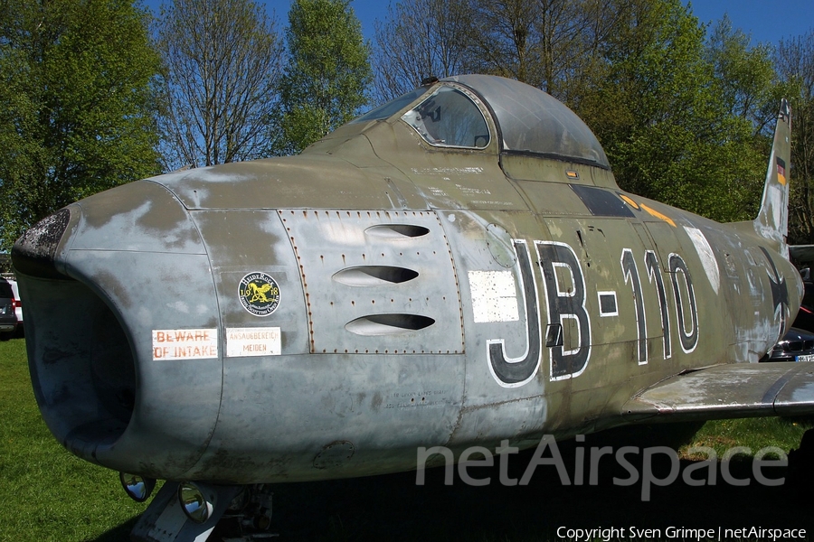 German Air Force Canadair CL-13B Sabre Mk.6 (JB110) | Photo 242211