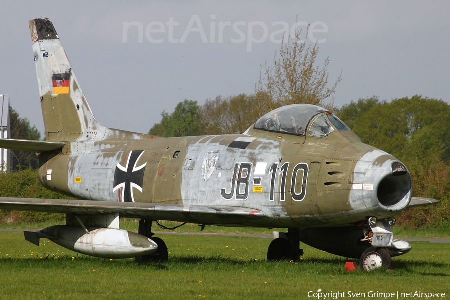 German Air Force (Luftwaffe) Canadair CL-13B Sabre Mk.6 (JB110) | Photo 26156
