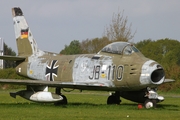 German Air Force Canadair CL-13B Sabre Mk.6 (JB110) at  Uetersen - Heist, Germany