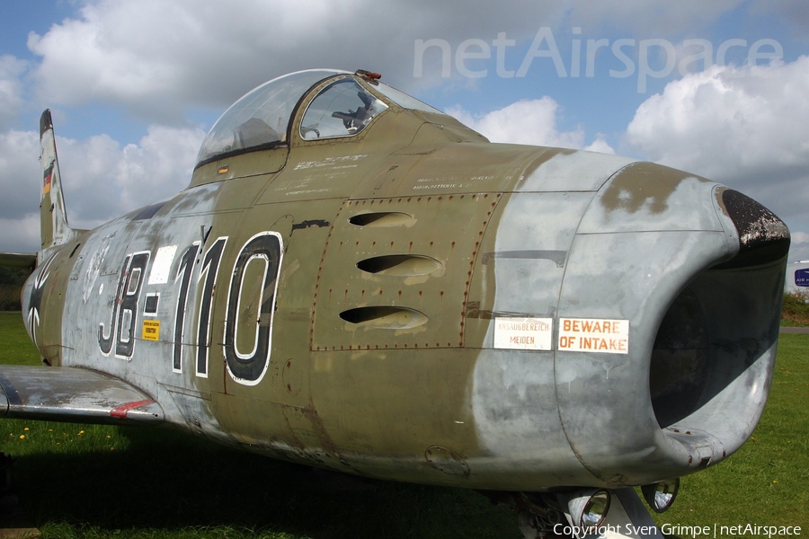 German Air Force (Luftwaffe) Canadair CL-13B Sabre Mk.6 (JB110) | Photo 26157