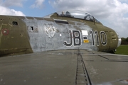 German Air Force Canadair CL-13B Sabre Mk.6 (JB110) at  Uetersen - Heist, Germany