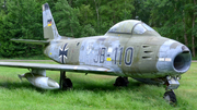 German Air Force (Luftwaffe) Canadair CL-13B Sabre Mk.6 (JB110) at  Uetersen - Heist, Germany