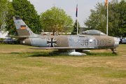 German Air Force Canadair CL-13B Sabre Mk.6 (JB110) at  Uetersen - Heist, Germany