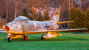 German Air Force Canadair CL-13B Sabre Mk.6 (JB110) at  Uetersen - Heist, Germany