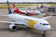 MIAT Mongolian Airlines Boeing 767-3W0(ER) (JU-1011) at  Berlin - Tegel, Germany