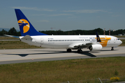 MIAT Mongolian Airlines Boeing 737-8SH (JU-1015) at  Frankfurt am Main, Germany