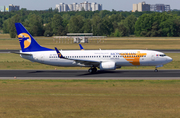 MIAT Mongolian Airlines Boeing 737-8SH (JU-1015) at  Berlin - Tegel, Germany