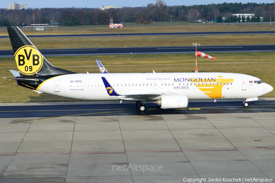 MIAT Mongolian Airlines Boeing 737-8SH (JU-1015) | Photo 247165