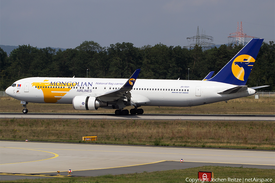 MIAT Mongolian Airlines Boeing 767-34G(ER) (JU-1021) | Photo 120150