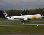 MIAT Mongolian Airlines Boeing 767-34G(ER) (JU-1021) at  Hamburg - Fuhlsbuettel (Helmut Schmidt), Germany