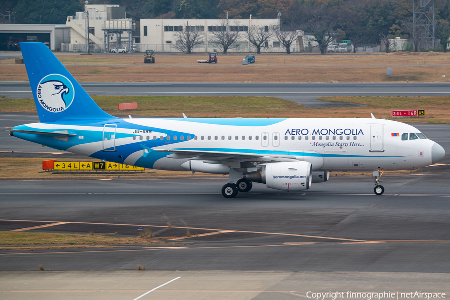 Aero Mongolia Airbus A319-112 (JU-1199) | Photo 602086