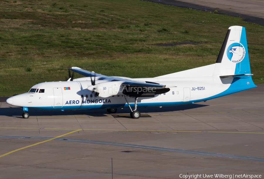 Aero Mongolia Fokker 50 (JU-8251) | Photo 86869