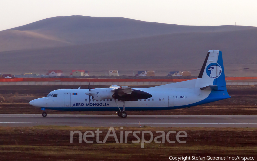 Aero Mongolia Fokker 50 (JU-8251) | Photo 5276