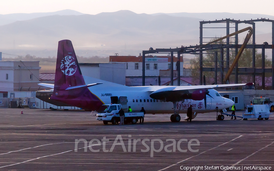 Mongolian Airlines Fokker 50 (JU-8881) | Photo 5277