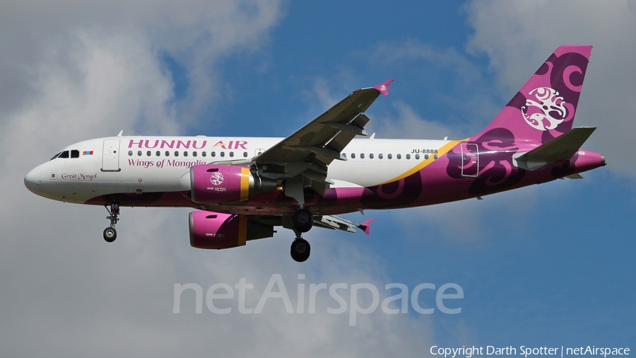 Hunnu Air Airbus A319-112 (JU-8888) | Photo 205943