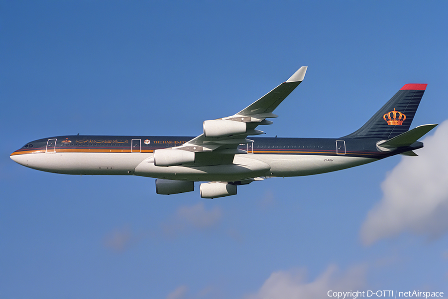 Jordanian Government Airbus A340-211 (JY-ABH) | Photo 534322