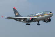 Royal Jordanian Cargo Airbus A310-304(F) (JY-AGQ) at  Liege - Bierset, Belgium