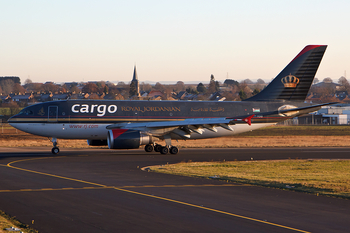 Royal Jordanian Cargo Airbus A310-304(F) (JY-AGQ) at  Maastricht-Aachen, Netherlands