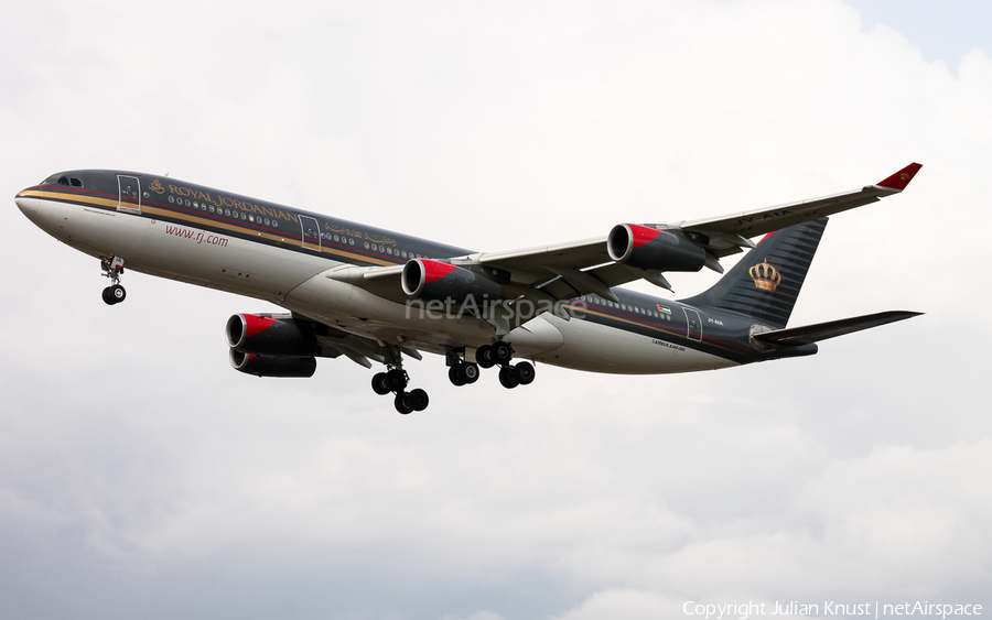 Royal Jordanian Airbus A340-212 (JY-AIA) | Photo 76363