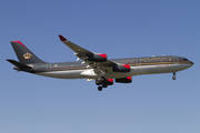 Royal Jordanian Airbus A340-212 (JY-AIC) at  London - Heathrow, United Kingdom