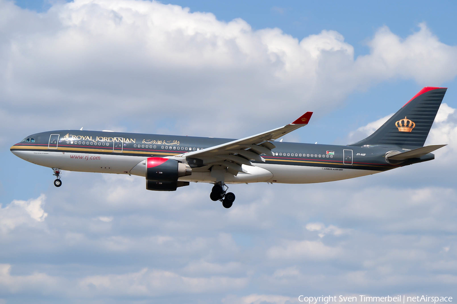 Royal Jordanian Airbus A330-223 (JY-AIF) | Photo 102314